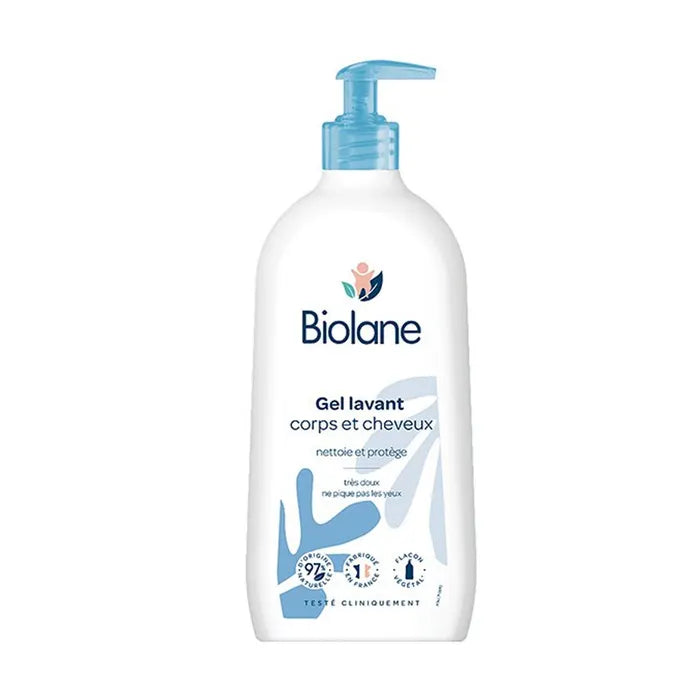 biolane baby hair and body wash 350ml gentle cleanser