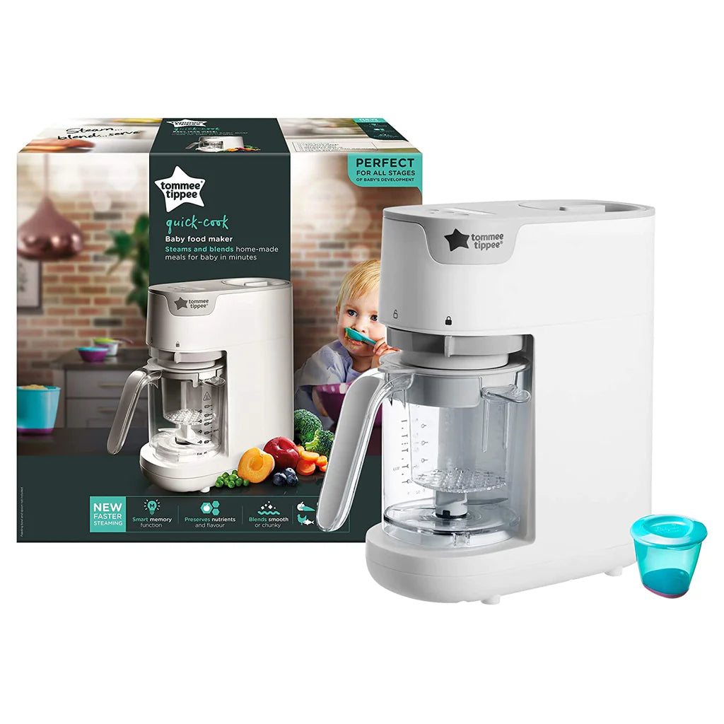 tommee tippee steamer baby food maker white