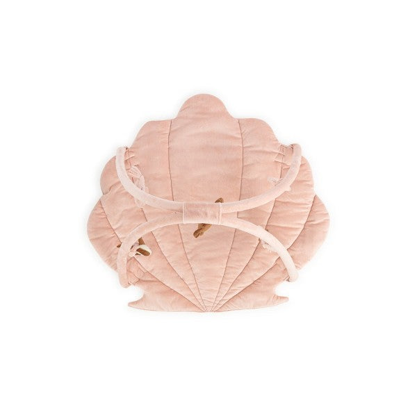 wellgro monodi oyster baby play mat pink soft floor mat