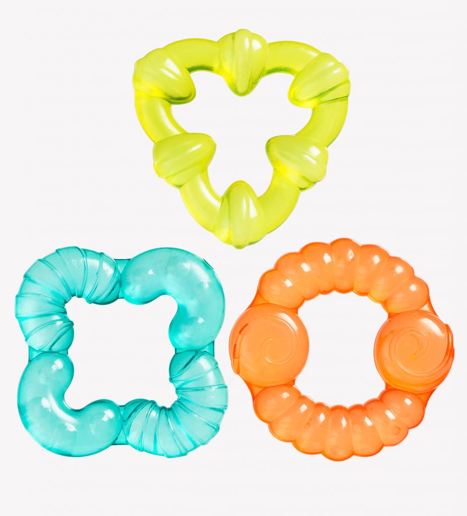 playgro bumpy gums 3 pack water teether