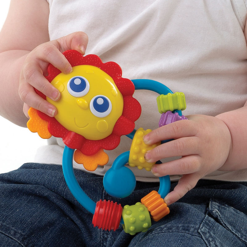 playgro curly critter lion