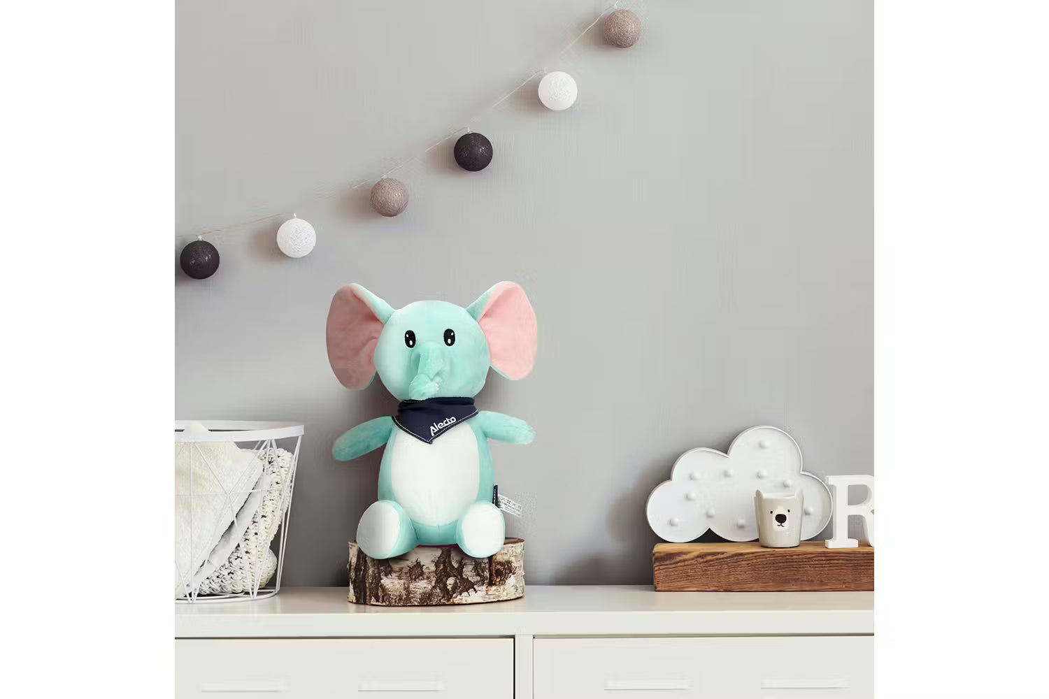 alecto music toy elephant bc350