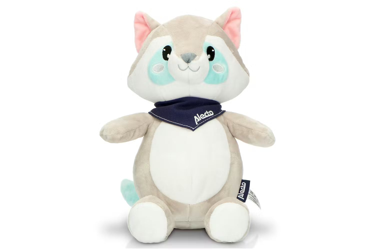 alecto musical toy raccoon baby plush lullaby toy