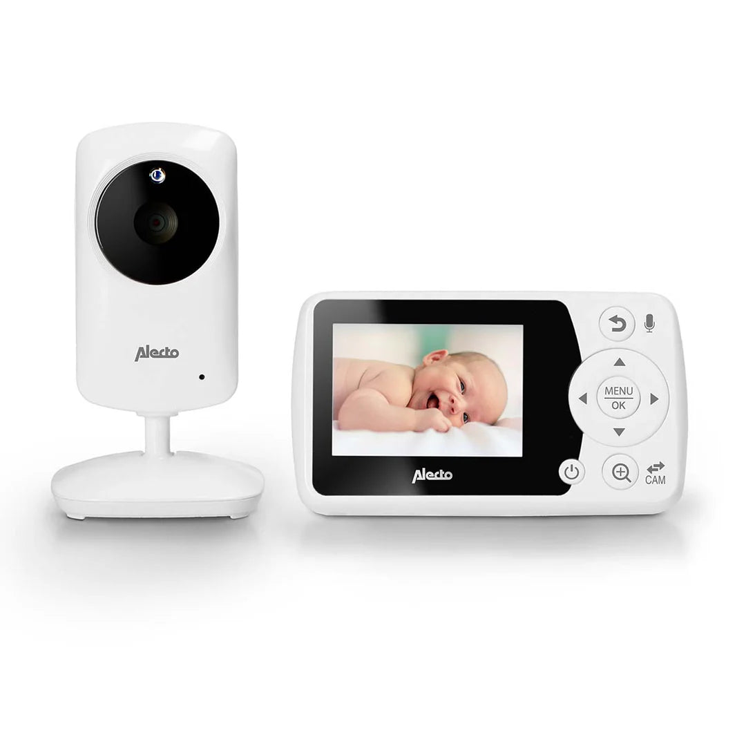 alecto baby monitor 2.4 inch color display video baby monitor