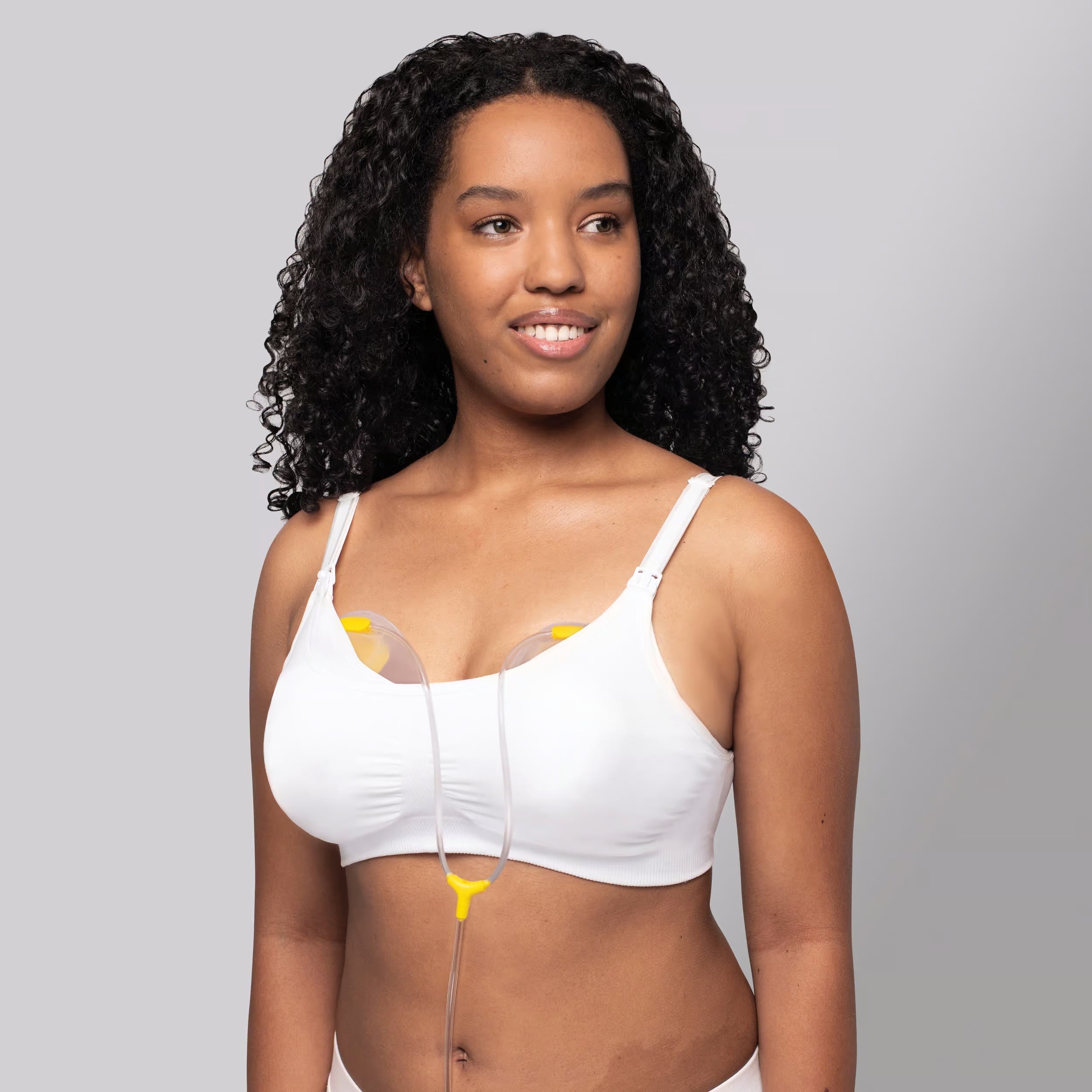 medela 3 in 1 nursing and pumping bra medium hands free breastfeeding bra