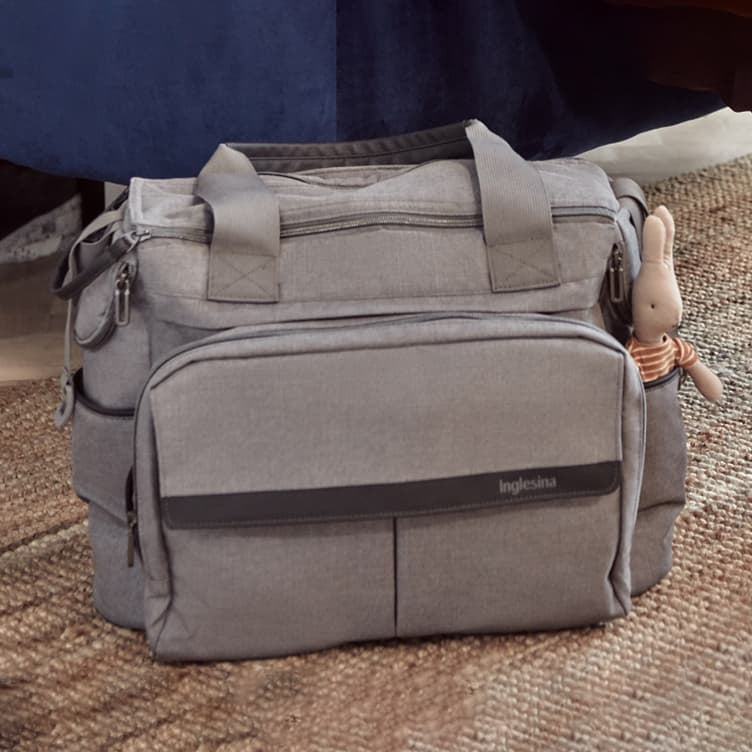 inglesina dual bag aptica platinum grey