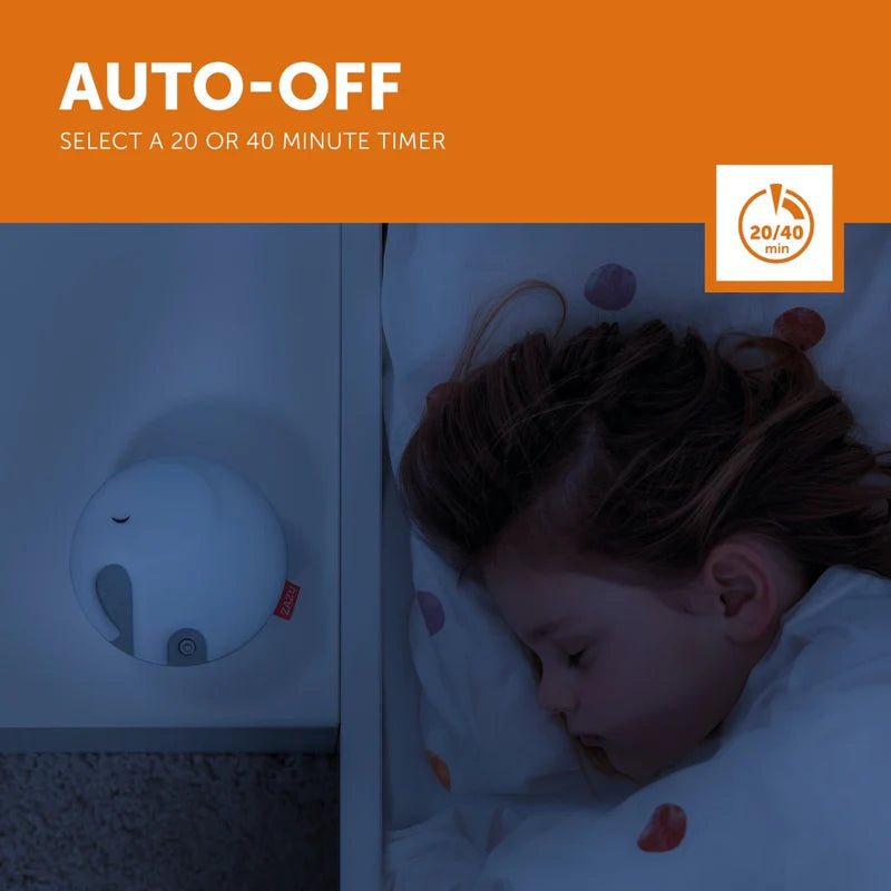zazu emmy elephant sleep trainer night light and sound machine