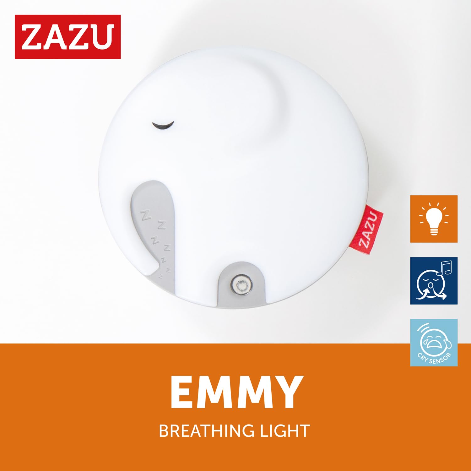 zazu emmy elephant sleep trainer night light and sound machine