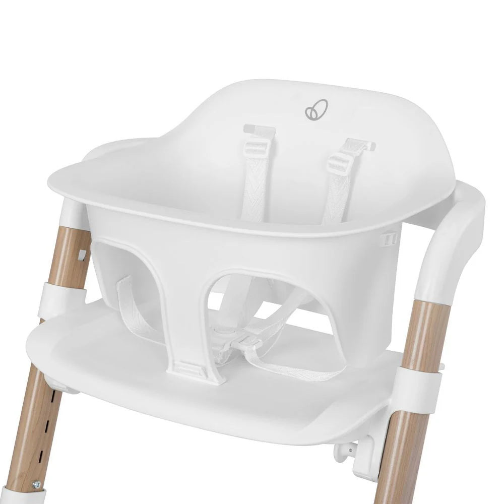 evenflo rightseat multistage high chair sea salt white