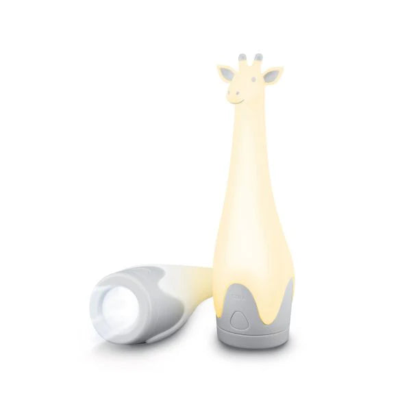 zazu gina giraffe 2 in 1 night light and kids torch rechargeable