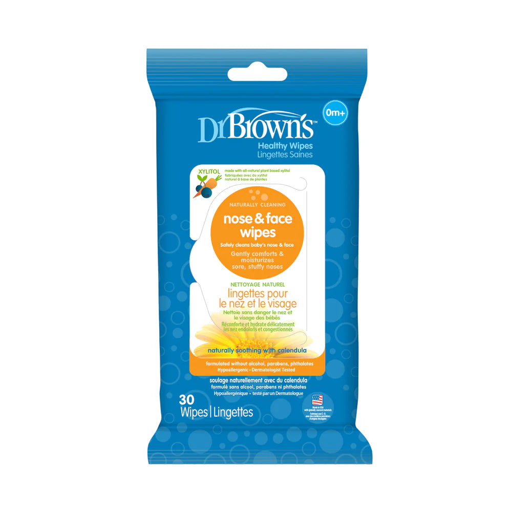 dr browns baby nose and face wipes 30 pack gentle wipes