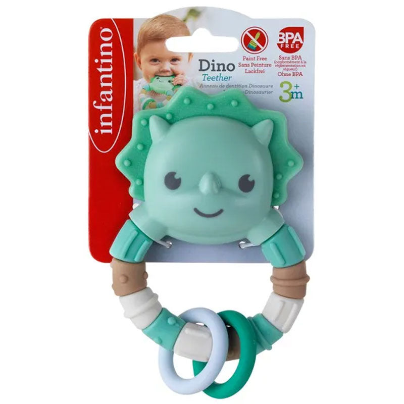 infantino dino teether