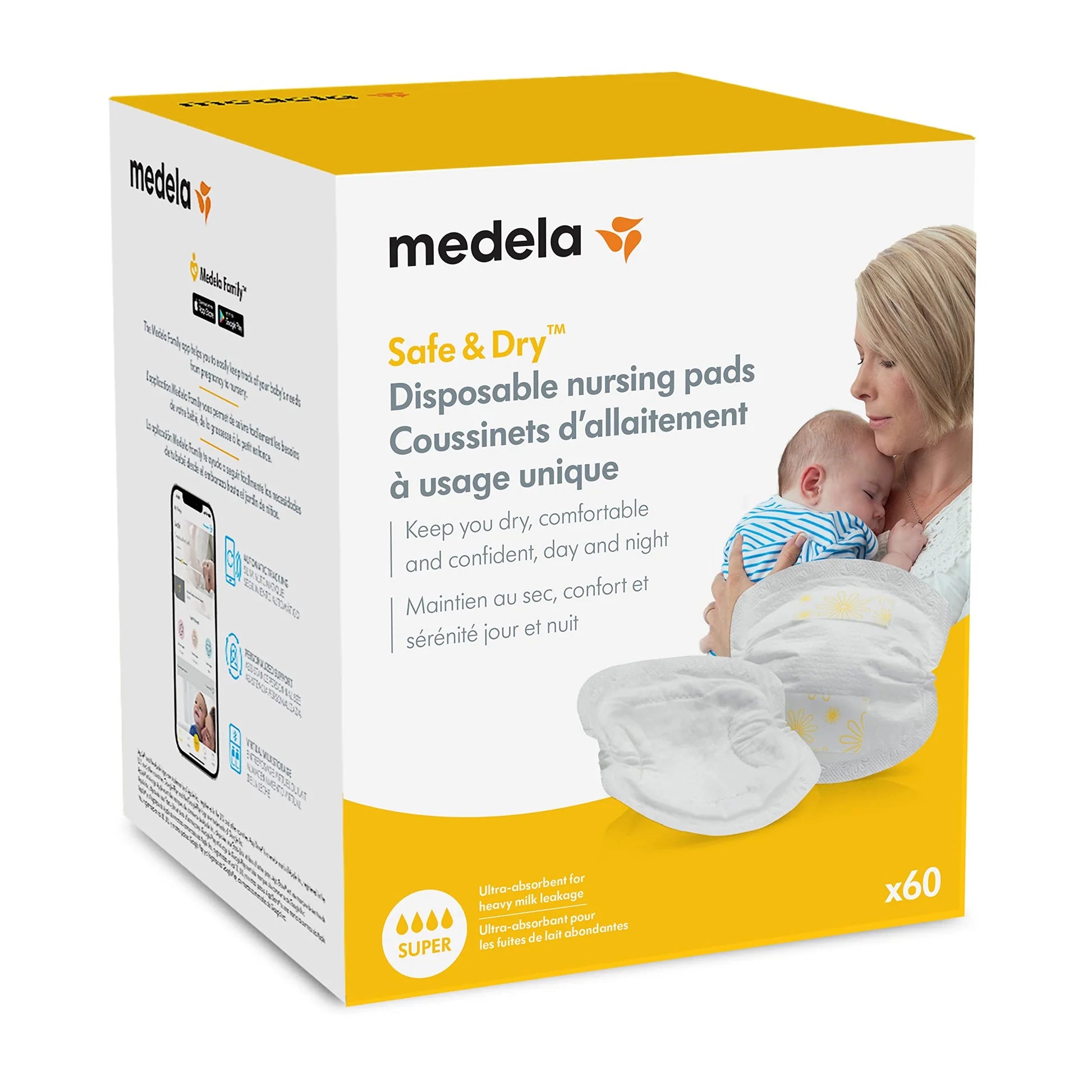 medela disposable breast pads 60 pack nursing pads