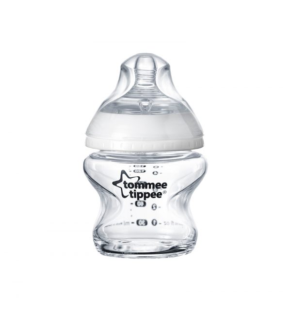 tommee tippee glass baby bottle 150ml anti colic