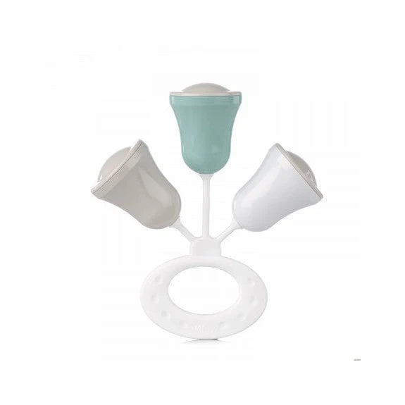jane baby rattle toy mint sensory toy bells