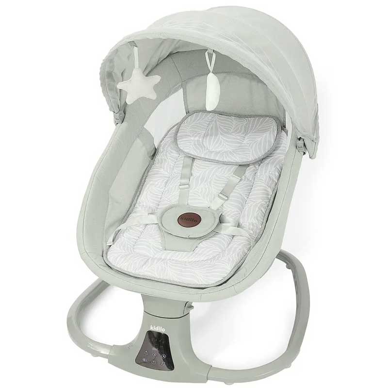 Kidilo 3-in-1 Deluxe Multi-Functional Bassinet | Grey