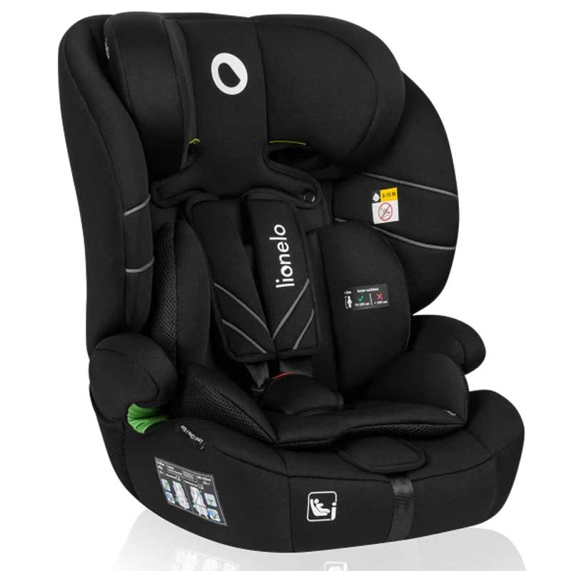 lionelo levi one i size car seat black child car seat