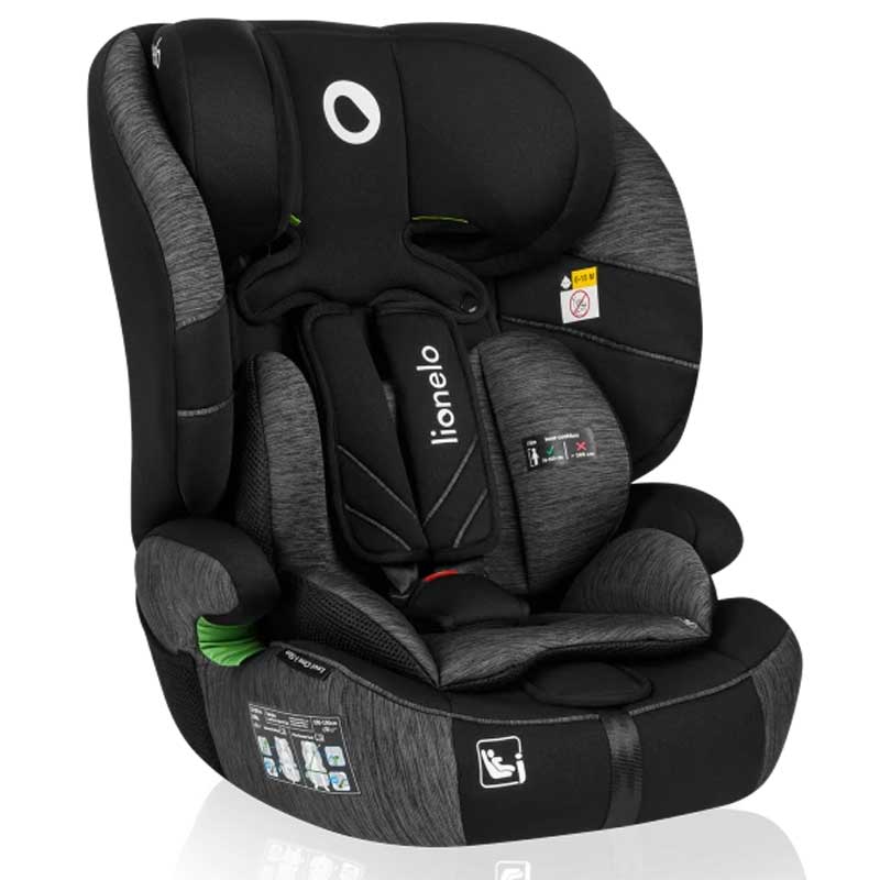 lionelo levi one i size car seat grey child car seat