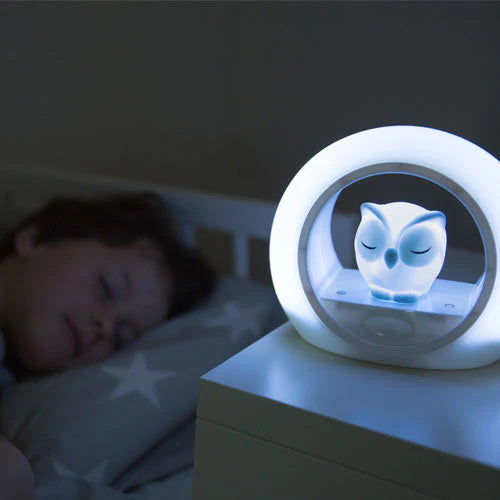 zazu lou the owl night light with cry sensor and adjustable brightness