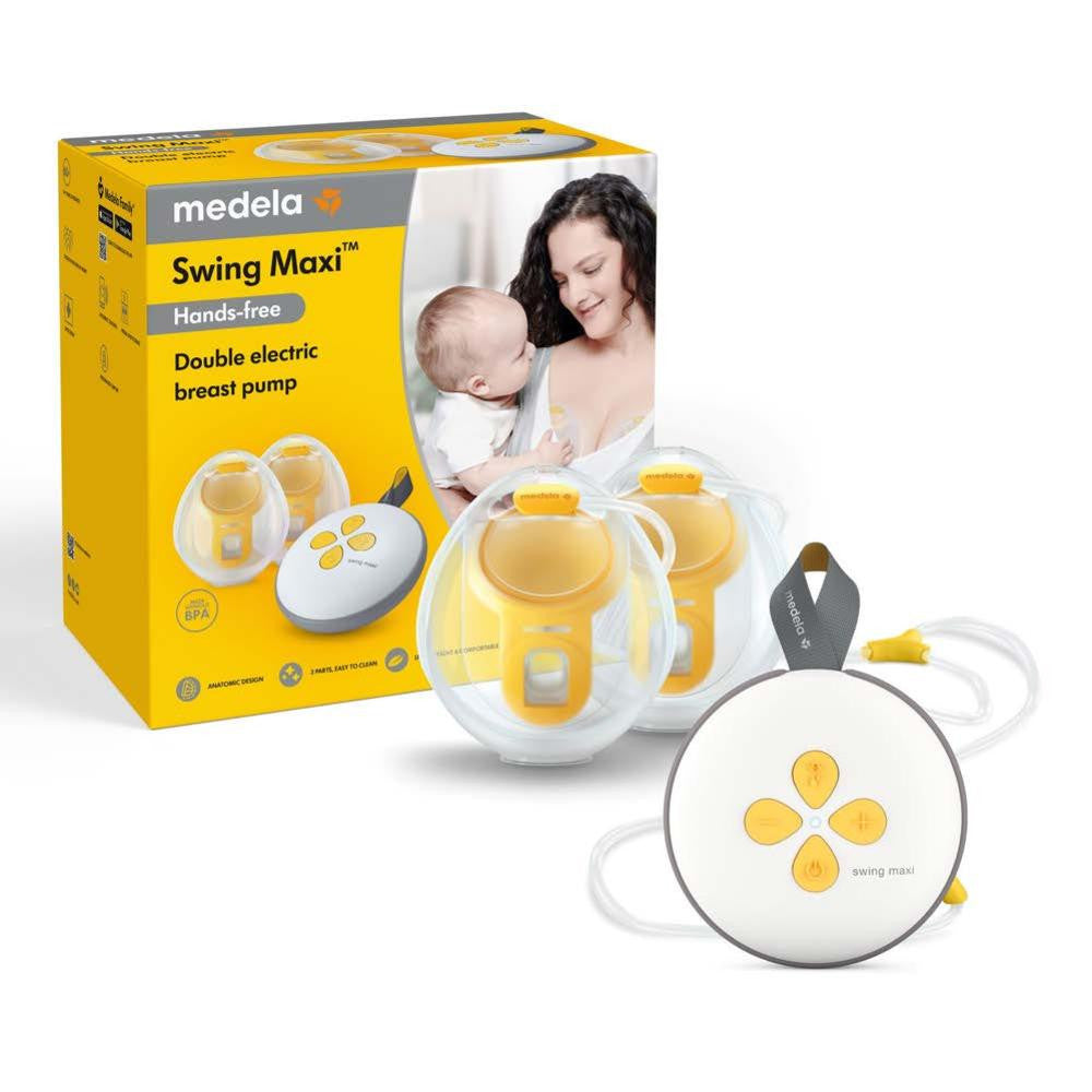 medela swing maxi double electric breast pump hands free pump