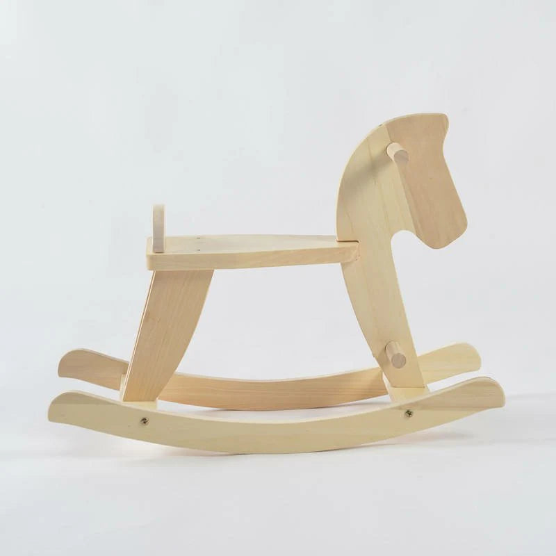 miila wooden rocking horse kids ride on toy