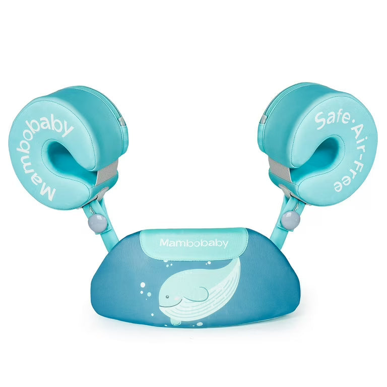 Mambobaby 2 In 1 Arm Float - Blue Whale