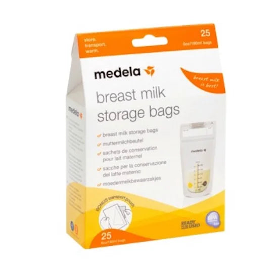 medela breast milk storage bags 25 pack pre sterilized bags