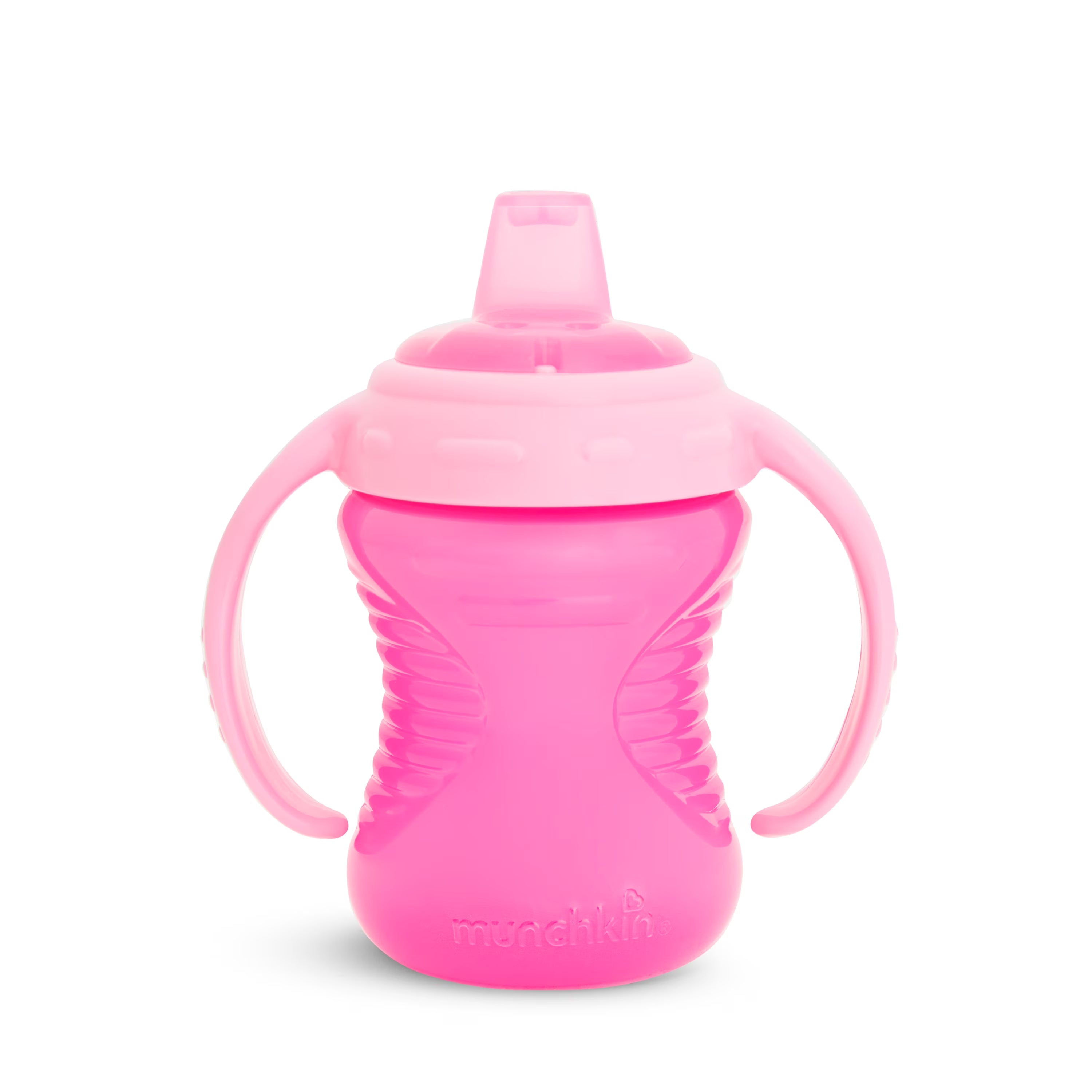 munchkin mighty grip trainer cup 8oz blue pink toddler training cup