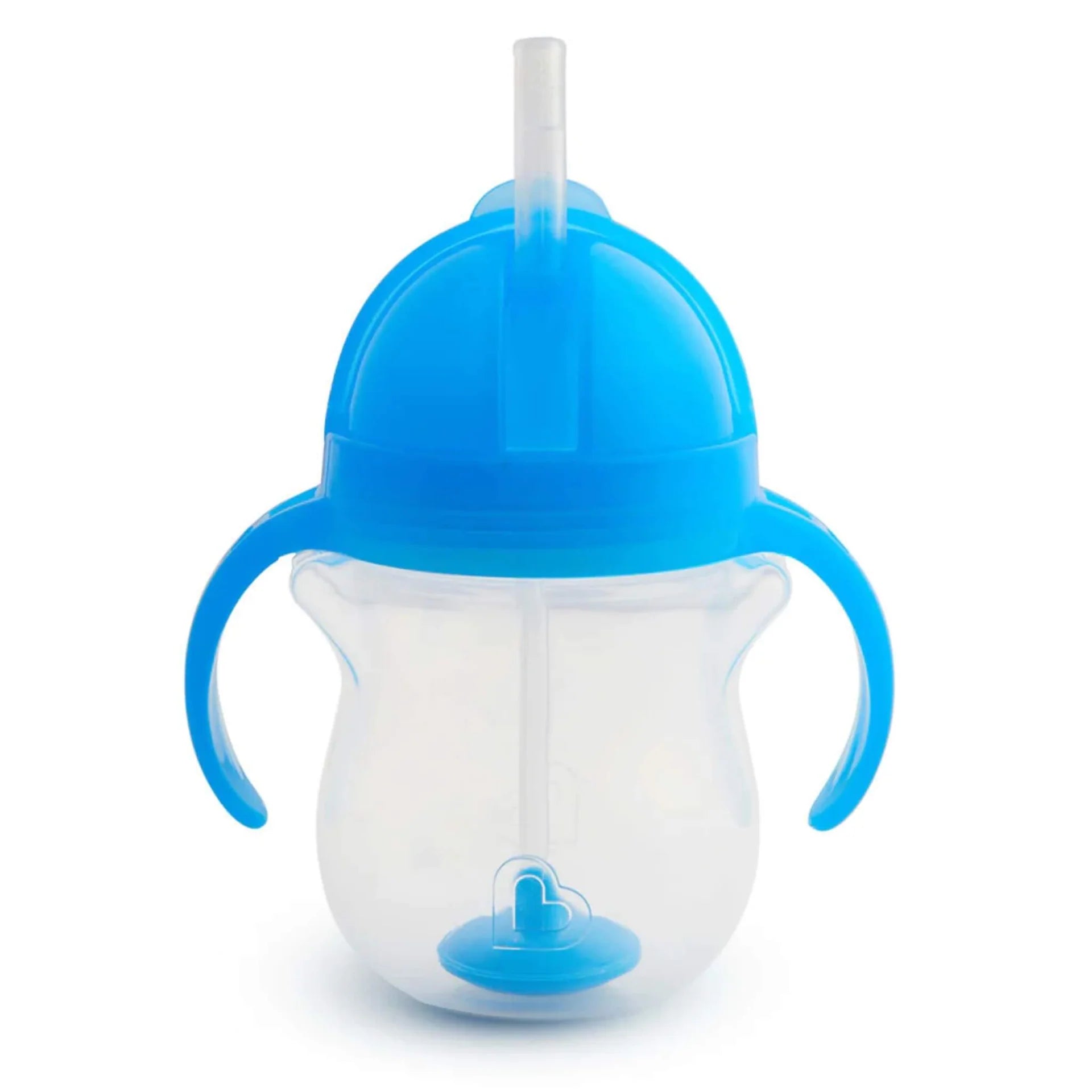 munchkin tip and sip trainer cup 7oz blue toddler training cup