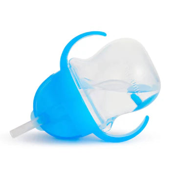 munchkin tip and sip trainer cup 7oz blue toddler training cup