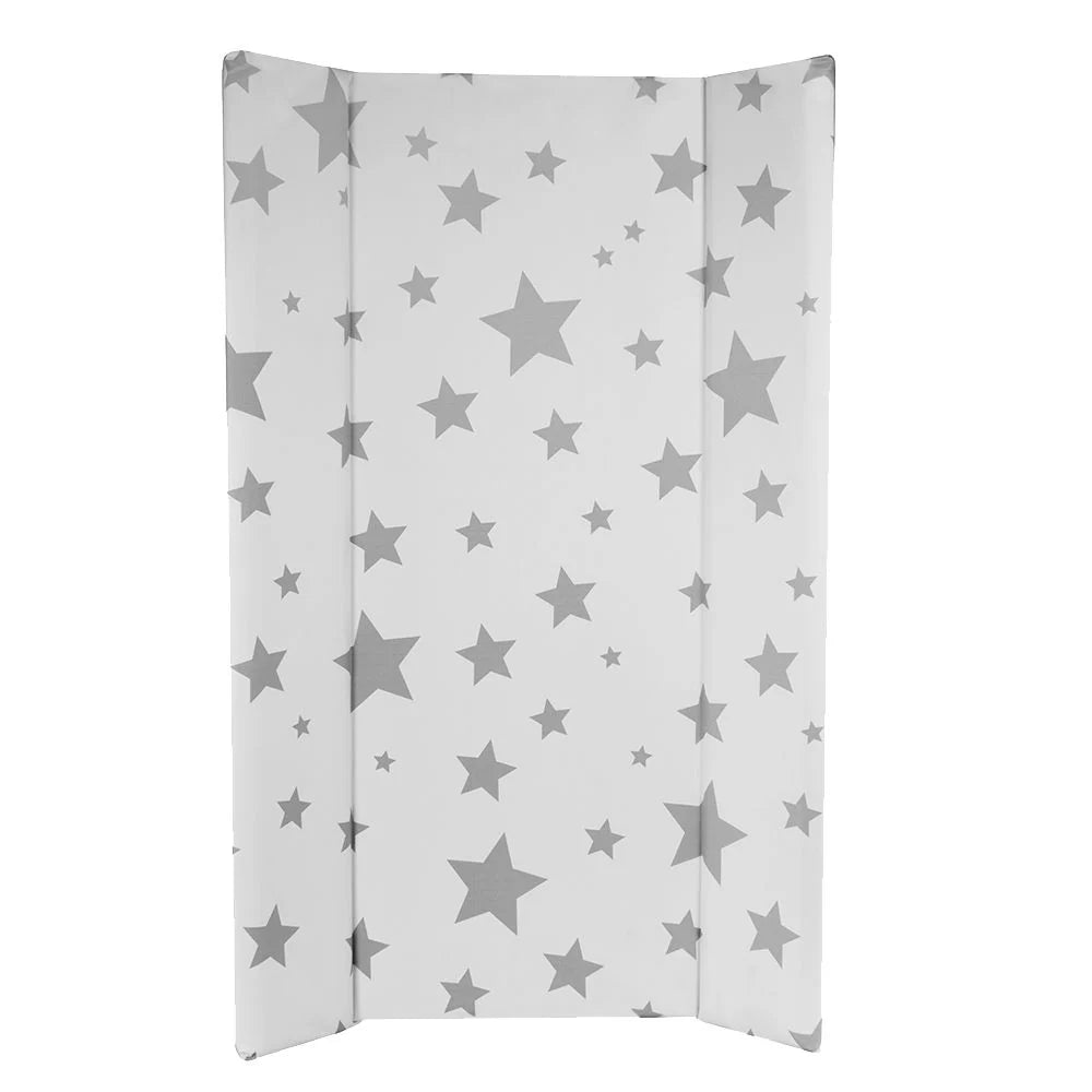 plastimyr rigid changing mat grey stars