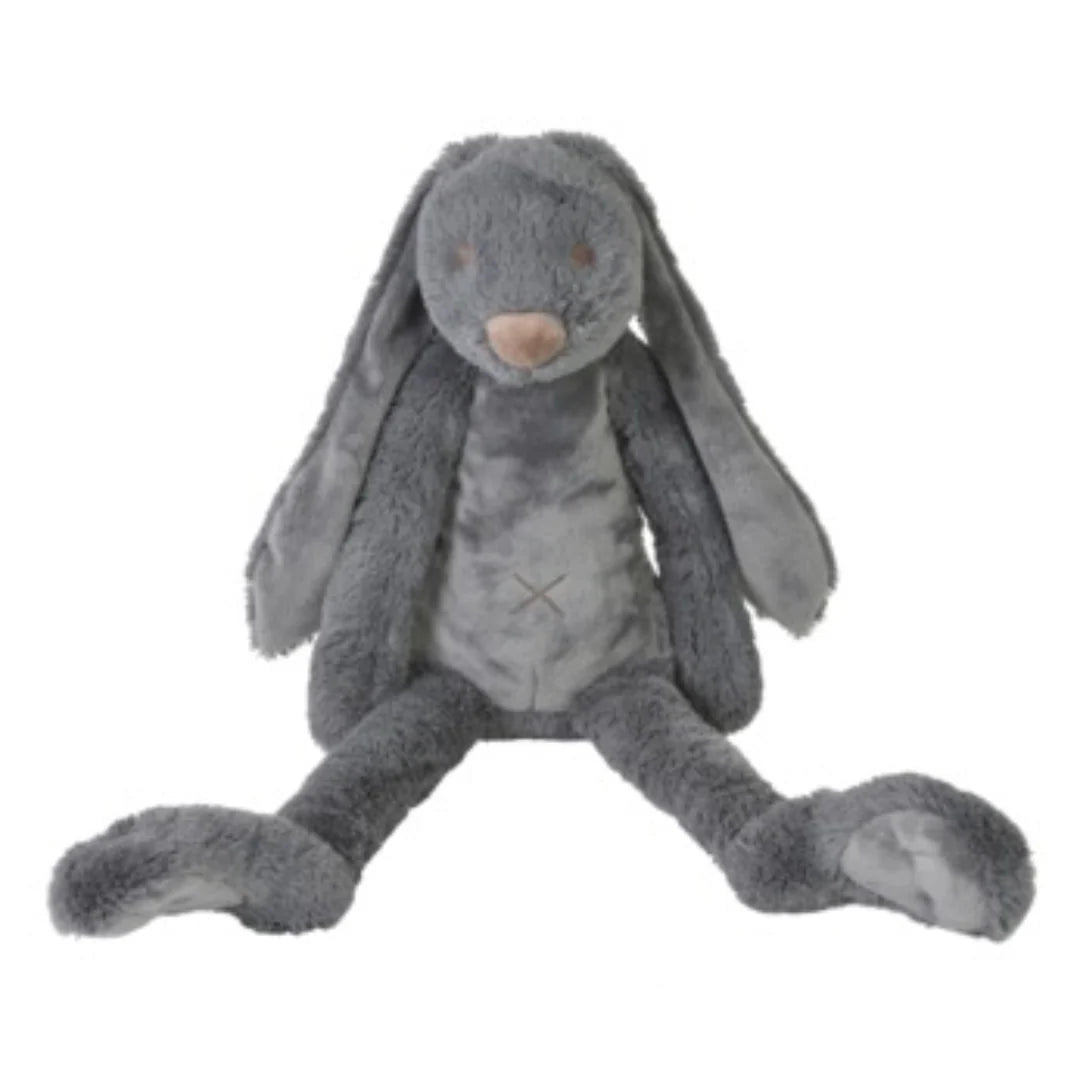 happy horse tiny deep grey rabbit richie