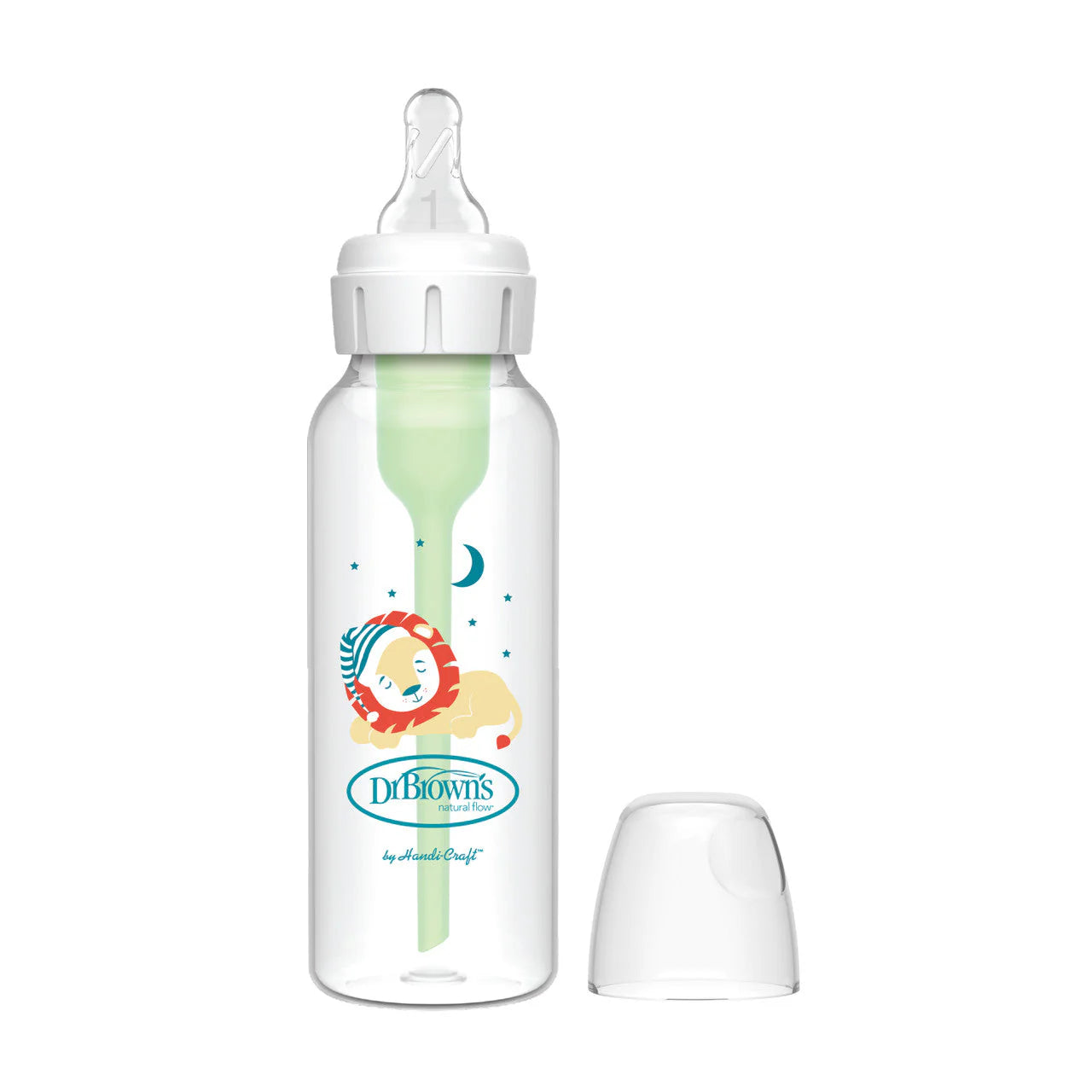 dr browns narrow neck baby bottle 250ml lion anti colic