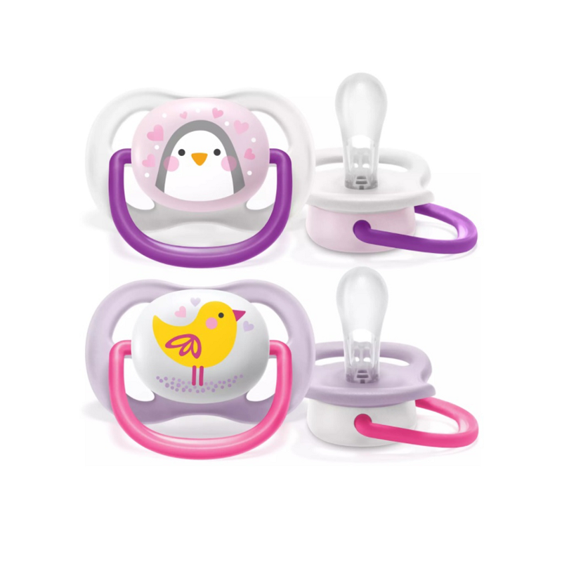 avent ultra air soothers mix abimals 0-6m