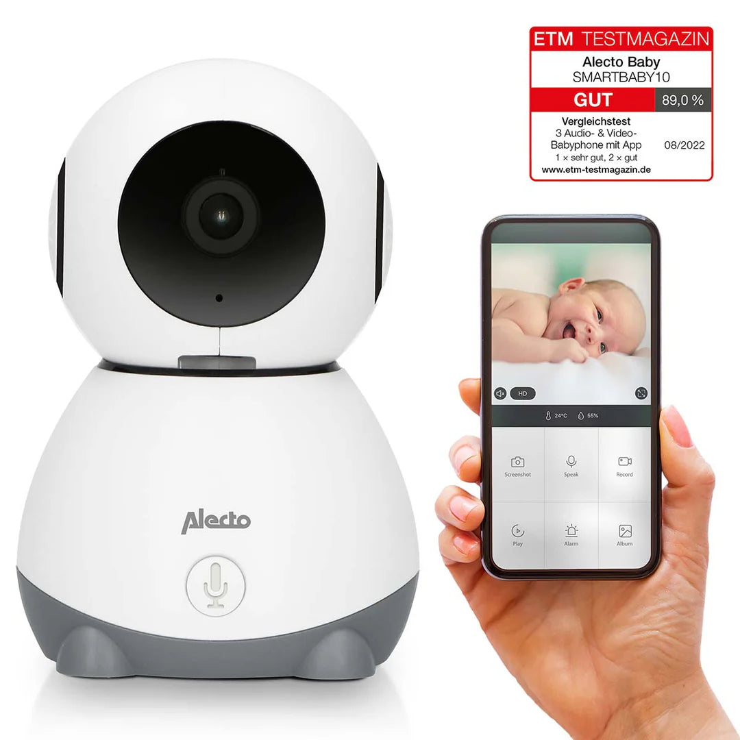 alecto wifi baby monitor video baby monitor with app