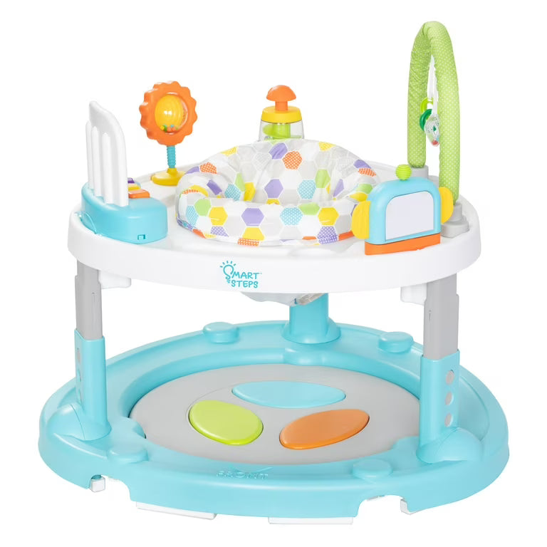 Baby Trend Smart Steps Bounce N’ Dance 4-in-1 Activity Walker – Infant Activity Center