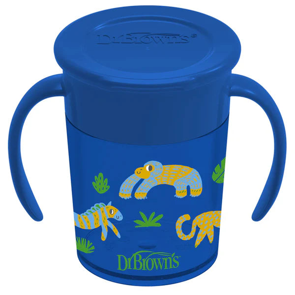 dr browns cheers 360 cup 200ml blue toddler training cup