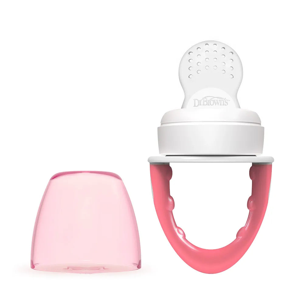 dr browns fresh firsts feeding set pink baby weaning set