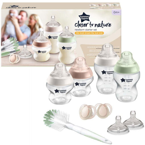 tommee tippee newborn starter set 0m+ baby feeding set
