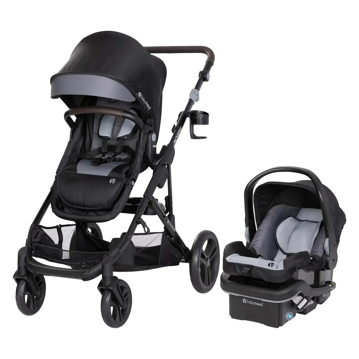 Baby Trend Morph Single-to-Double Modular Stroller – Dash Black