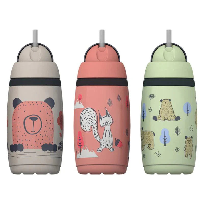 tommee tippee insulated straw cup 266ml toddler training cup