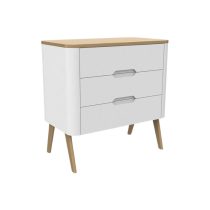 trama round chest of drawers nursery dresser storage