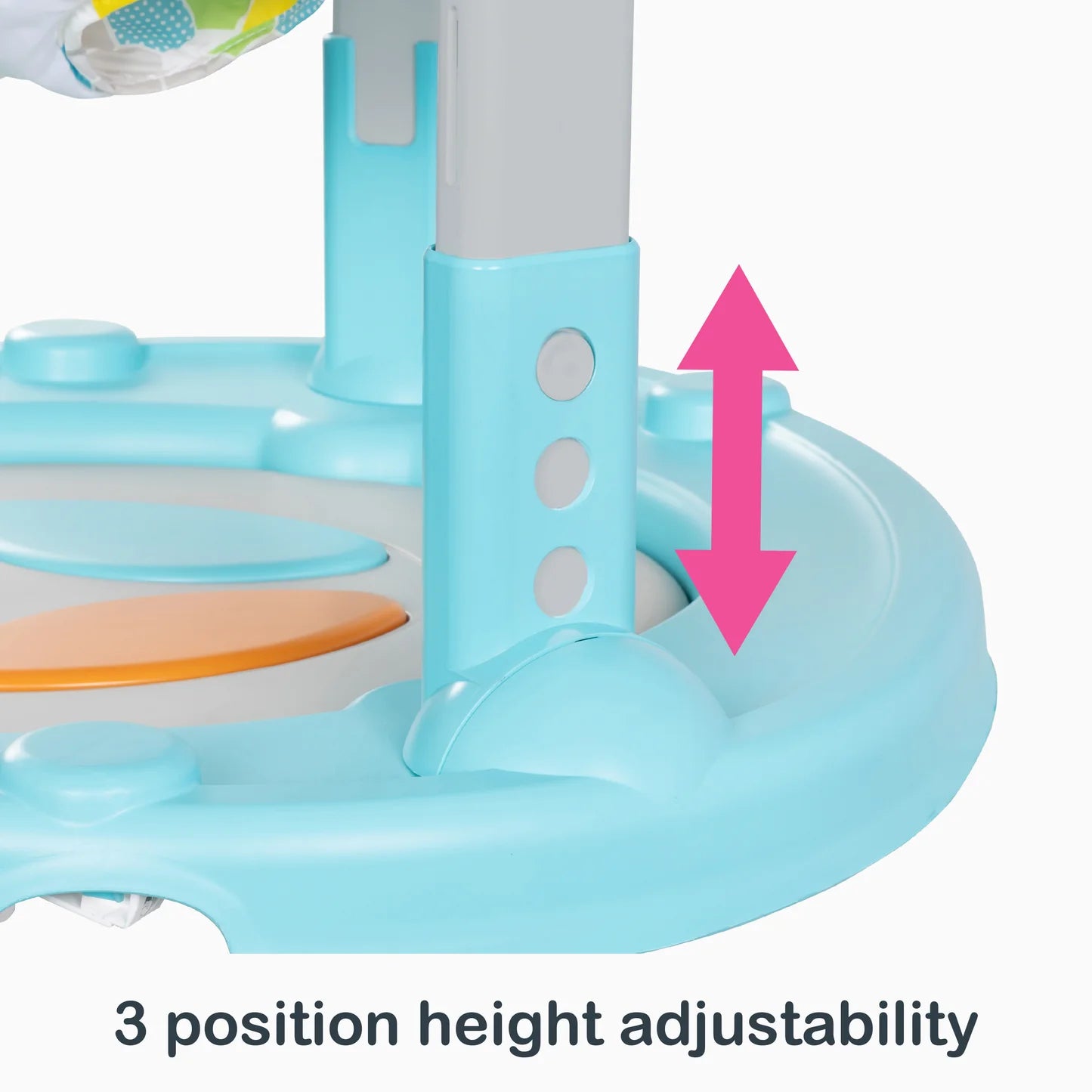 Baby Trend Smart Steps Bounce N’ Dance 4-in-1 Activity Walker – Infant Activity Center