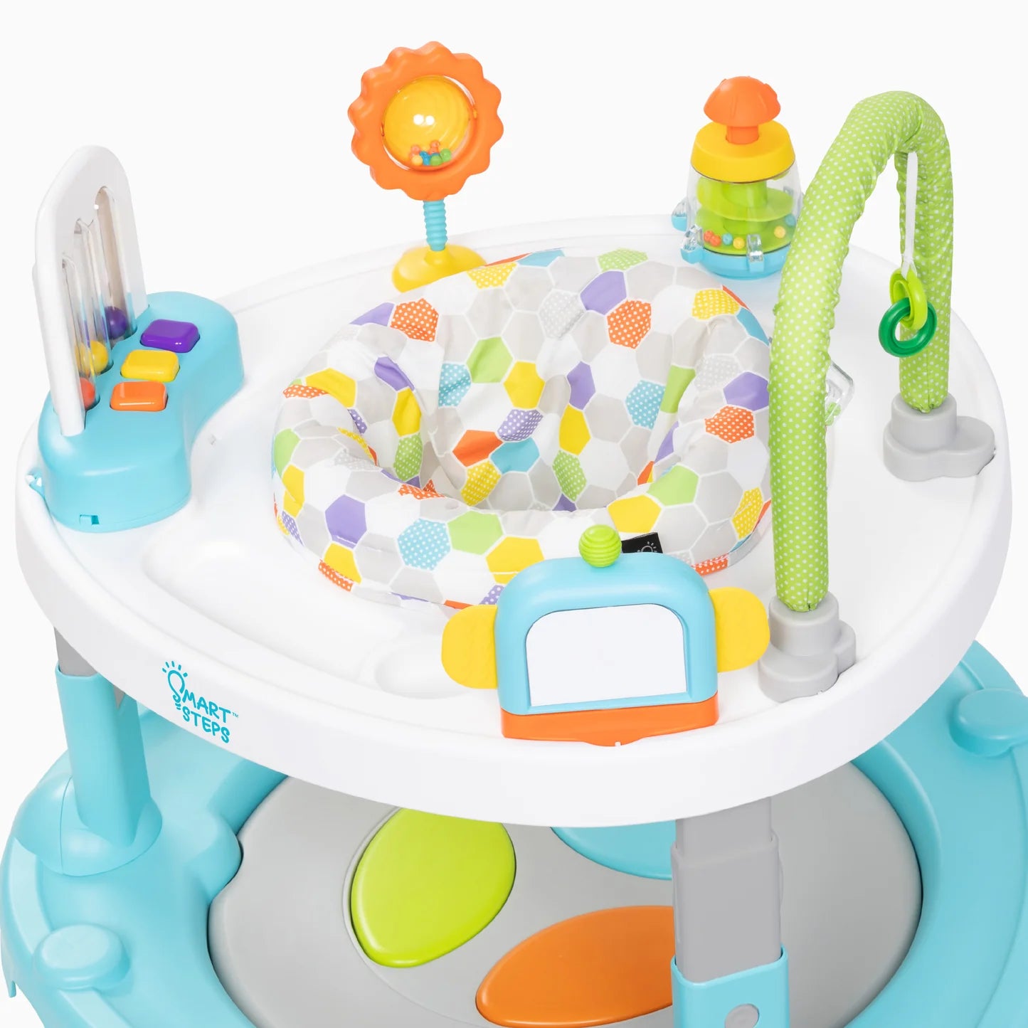 Baby Trend Smart Steps Bounce N’ Dance 4-in-1 Activity Walker – Infant Activity Center