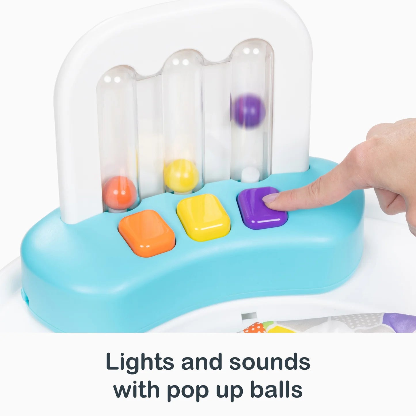 Baby Trend Smart Steps Bounce N’ Dance 4-in-1 Activity Walker – Infant Activity Center