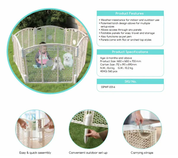 spuddies baby play yard playpen safety play area