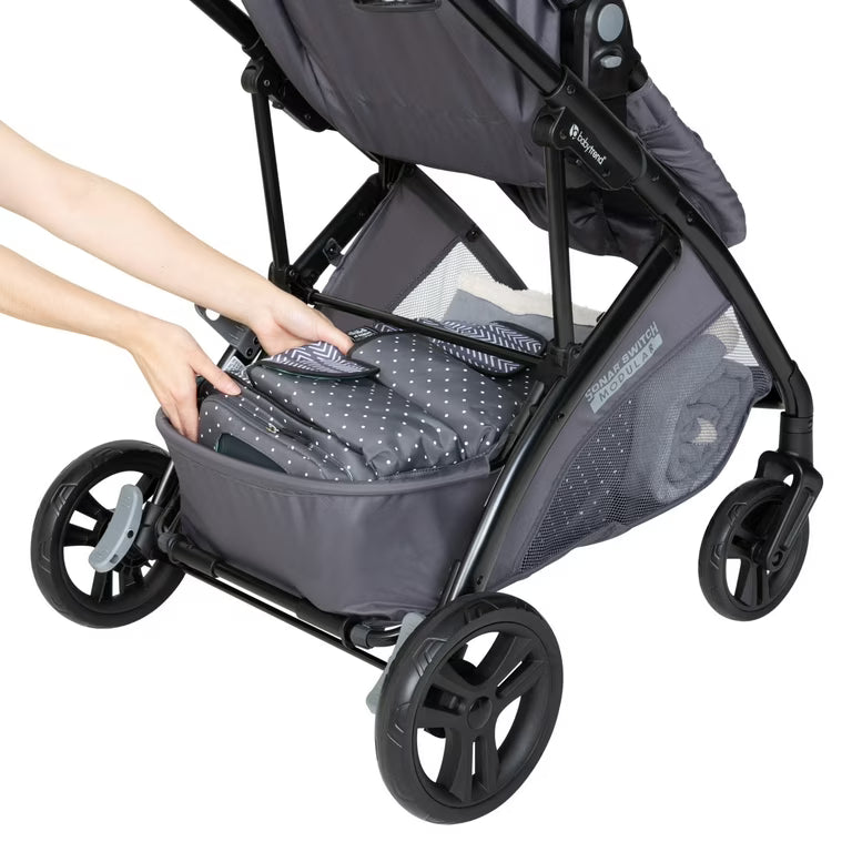Baby Trend Sonar Switch 6-in-1 Modular Travel System with EZ-Lift™ PLUS Infant Car Seat