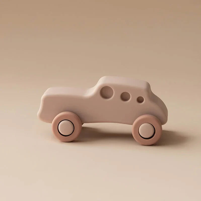 Moonkie Classic Racer – Soft Silicone Push &amp; Go Toy