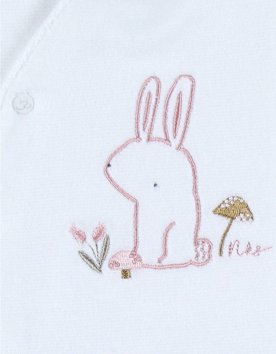Nookies By Pyjamas-Velvet White  Autumn Forest - 9M