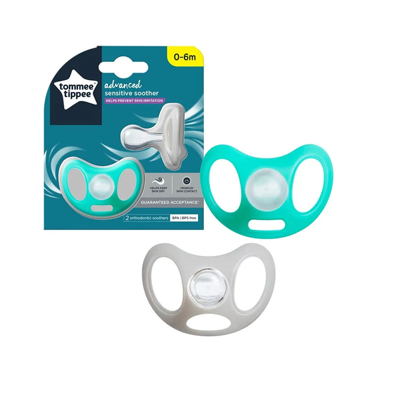 tommee tippee advanced soothers 0-6m 2 pack orthodontic pacifier